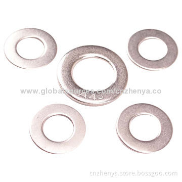 DIN125 Flat Washers, Made of Stainless Steel SUS SS201 MaterialNew